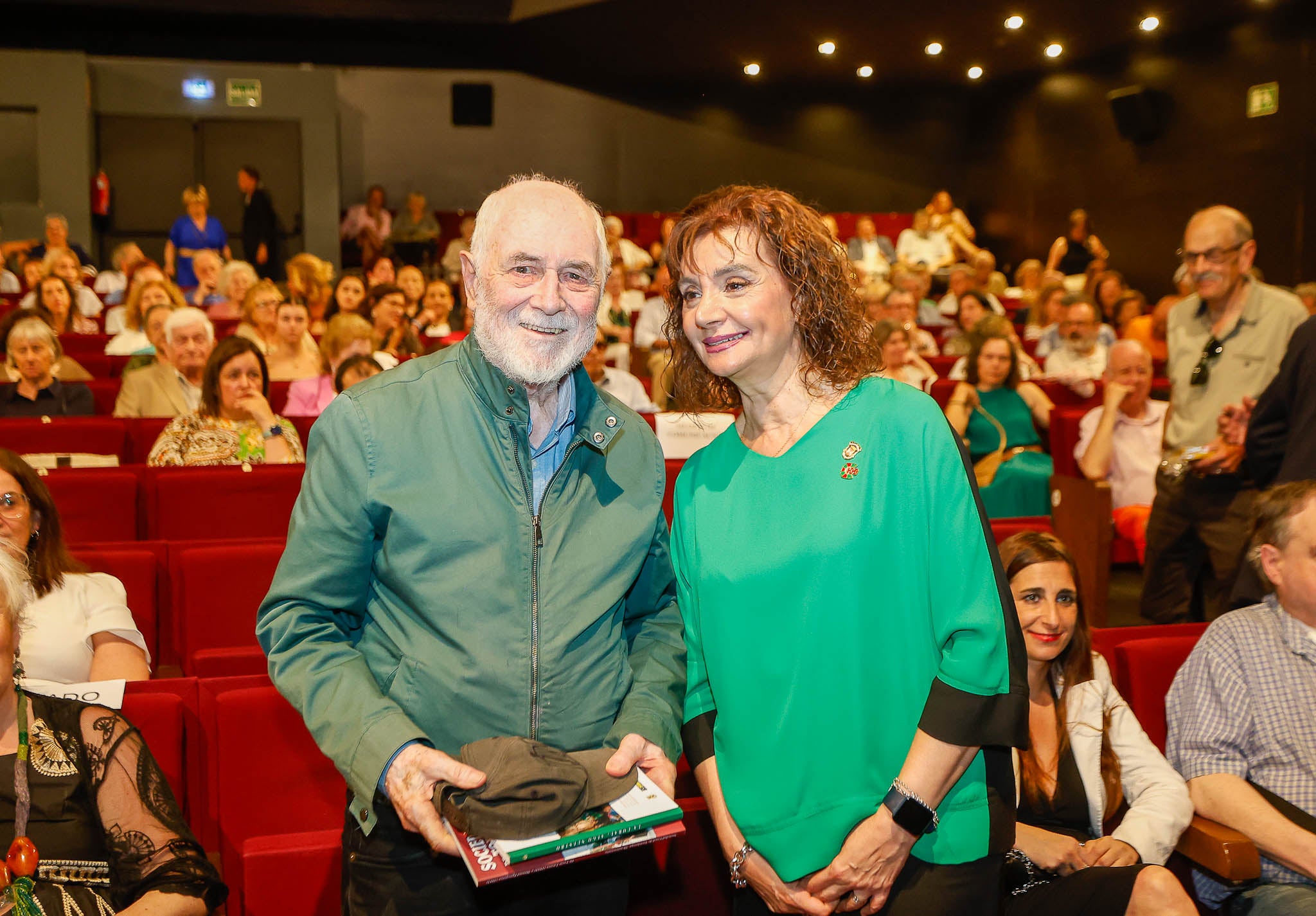 Pedro Sobrado y Belinda López Portilla.