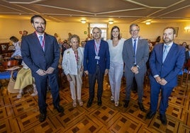 Raúl Medina, Elena García Botín, Íñigo Losada, Gema Igual, César Díaz y Javier Rodríguez.