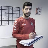 José Moratón, en las Instalaciones Nando Yosu.