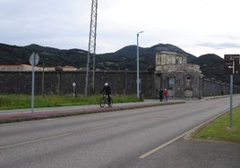 Zona de la avenida de Berria en la que se va a intervenir.