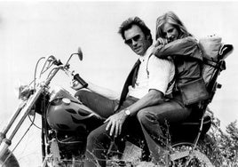 Clint Eastwood y Sondra Locke.