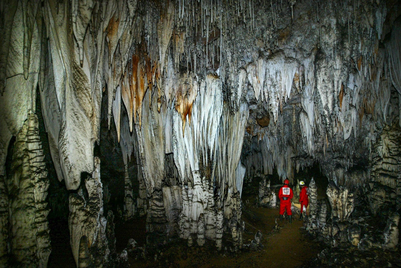 Interior de la cueva, en la que las formaciones geológicas son su principal atractivo.