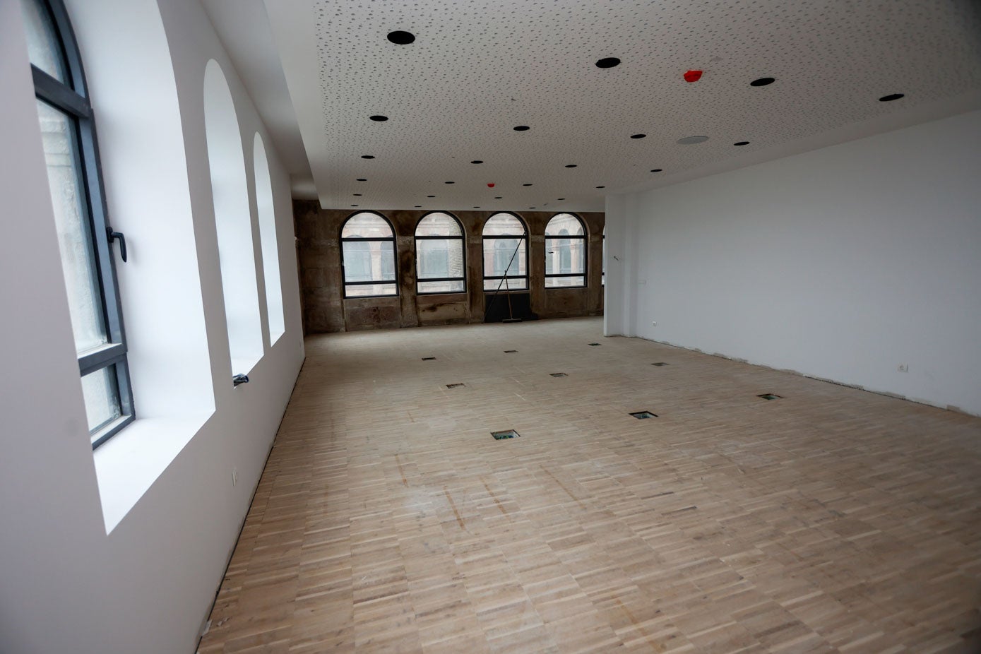 El palacio tiene distintos espacios diáfanos para hacer actividades culturales.