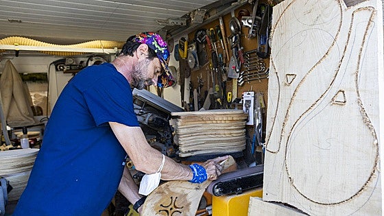 Palas «con madera que habla»