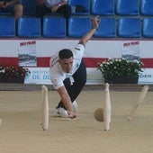 Víctor González, durante el pasado Campeonato Regional.