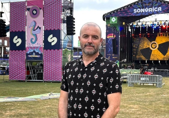 Ernesto Castañeda, uno de los organizadores del festival Sonórica.