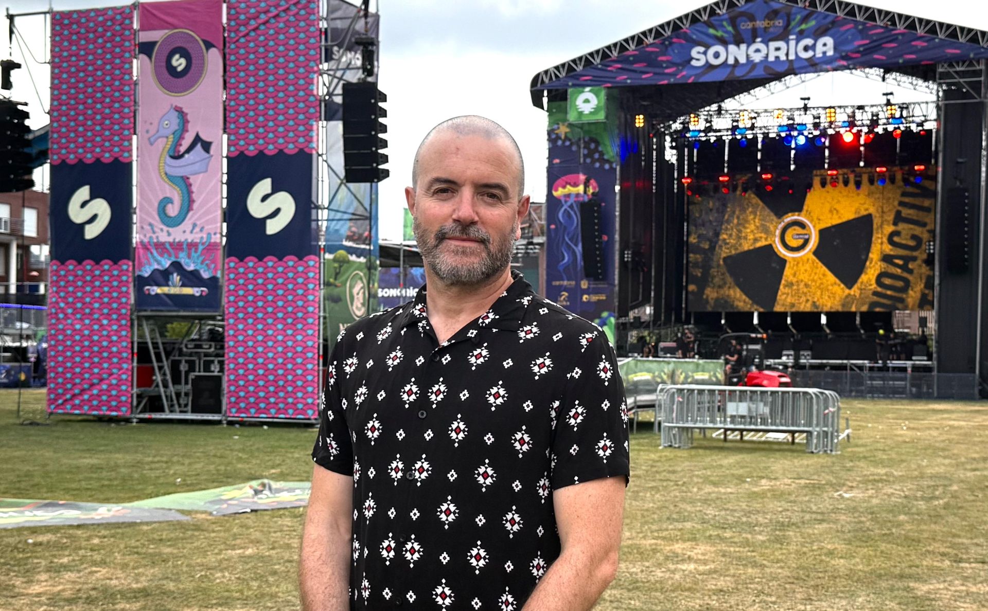 Ernesto Castañeda, uno de los organizadores del festival Sonórica.