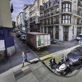 La calle Gravina, en una foto de archivo.