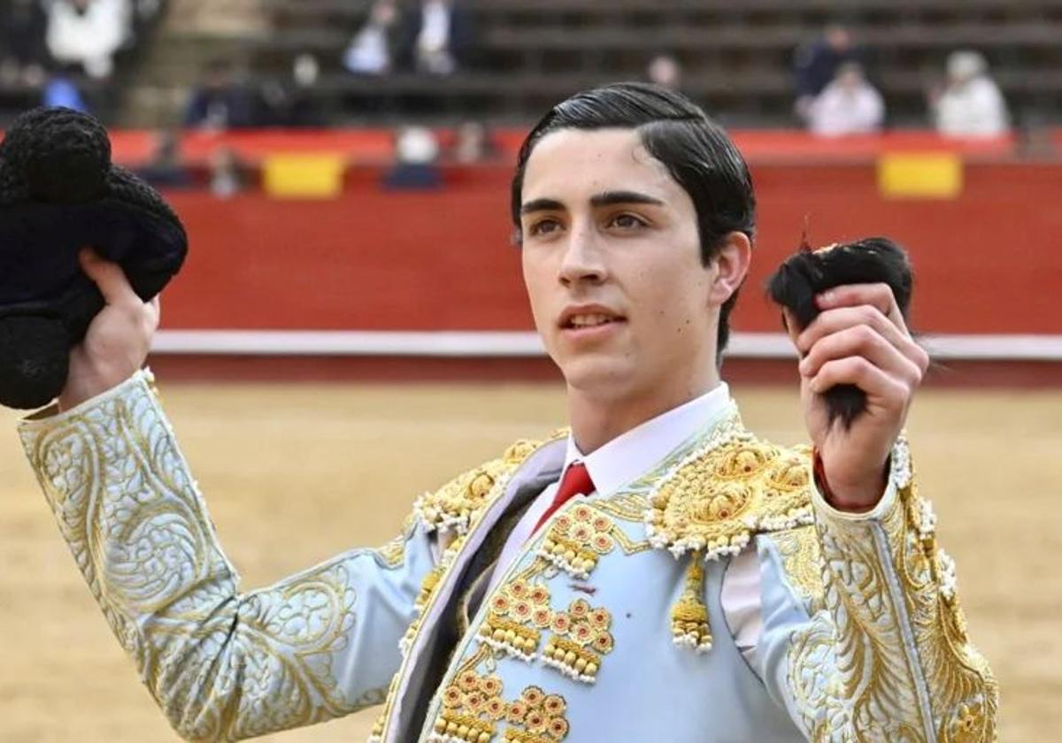 Iker Fernández, 'El Mene', novillero revelación de la temporada pasada.