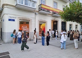 Exterior de la inauguración.