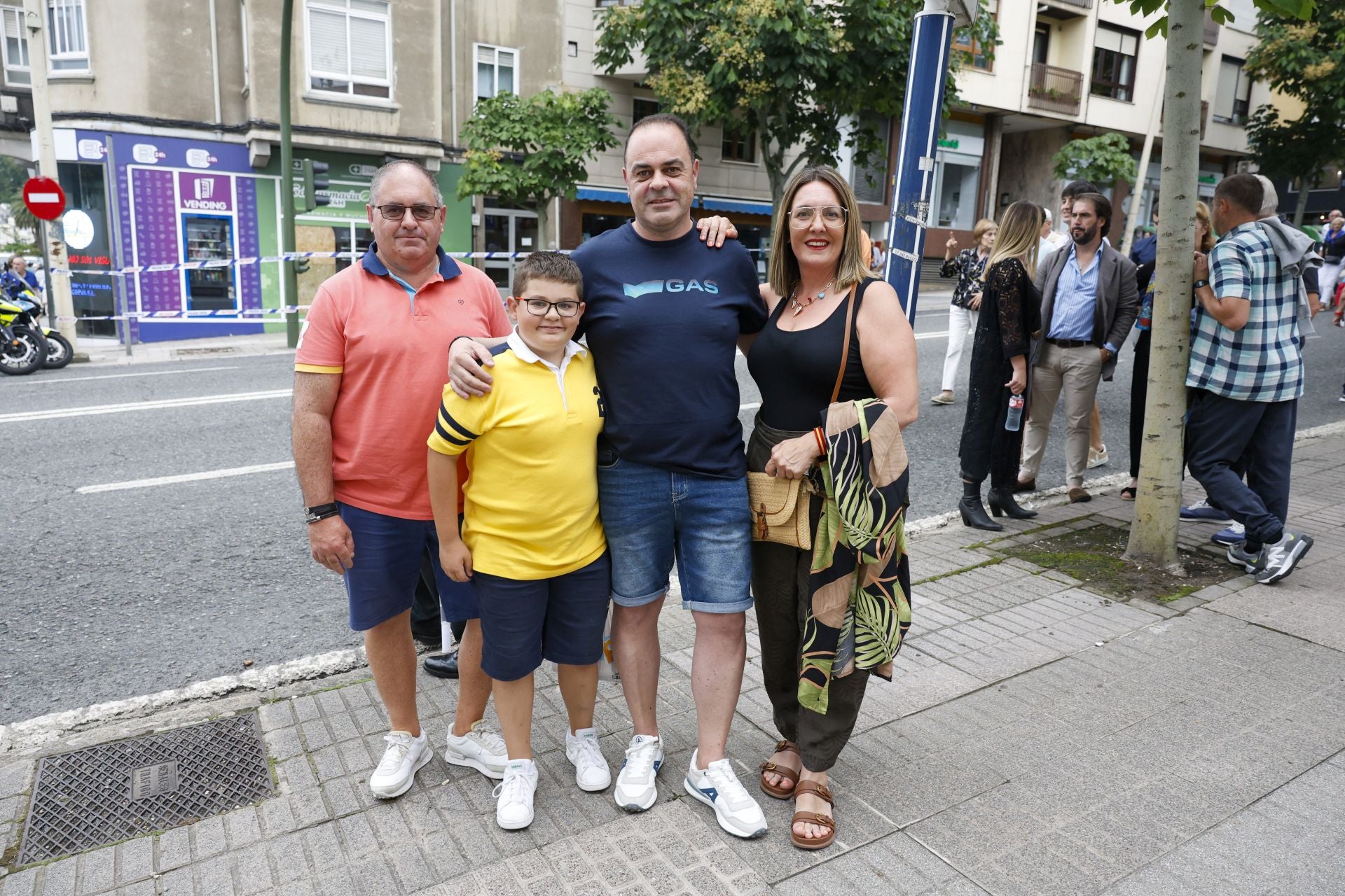 José Rodríguez, Iván Rodríguez, David Rodríguez y Cristina Castañeda.