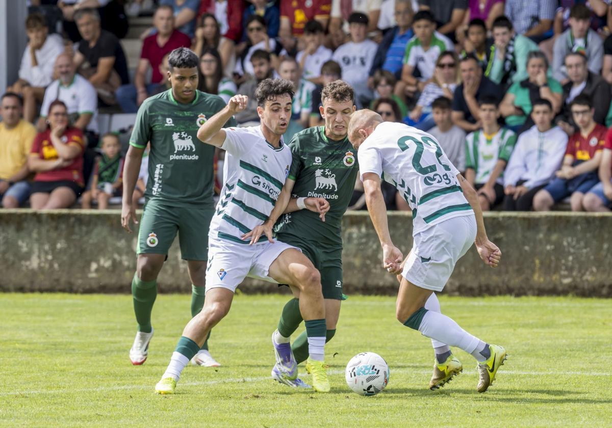 Racing-Eibar, en imágenes