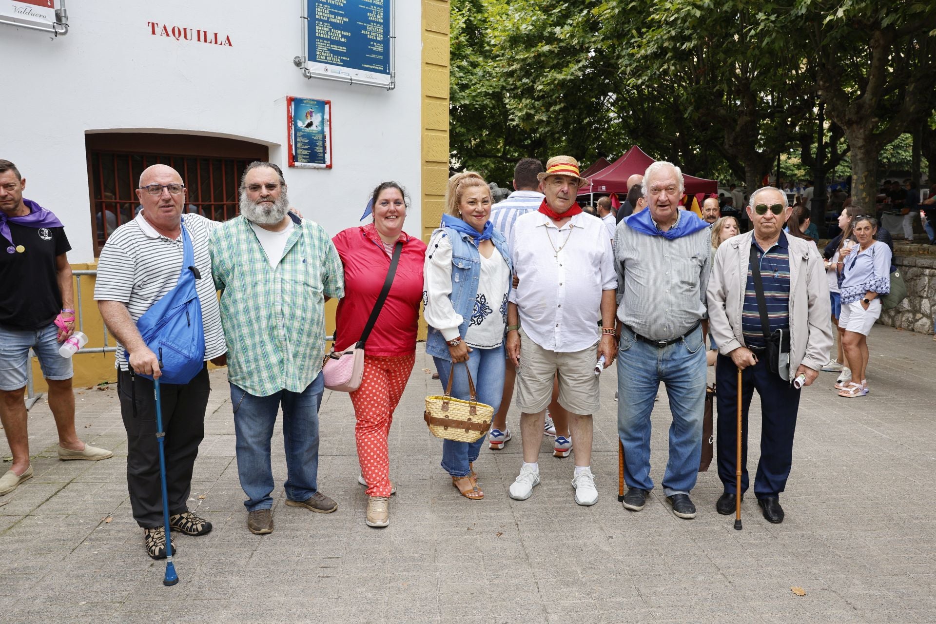 Fidel Fernández, Miguel Ángel Diego, Miriam Pérez, Gresely Figueroa, Javier Ortega, Fernando Pérez y Delfín Montero.