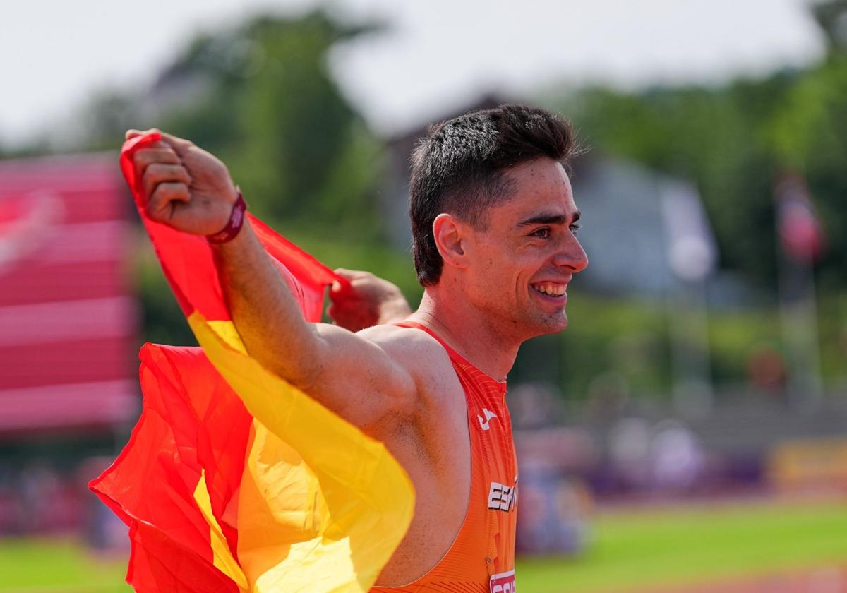 Pablo Delgado se ha proclamado campeón de Europa sub-23 de triple salto.