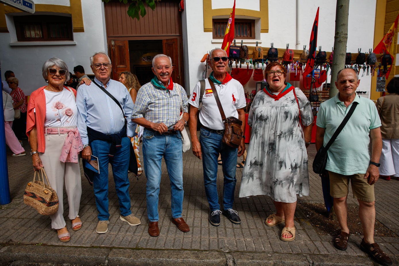 Maribel Pereda, Fermín Orizaola, Rafael Berruezo, Antonio Berruezo, Carmen Salamanca y Andrés Gómez.