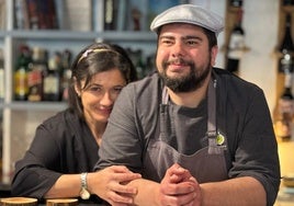 Mónica Calderón y Borja Mier, cocineros y propietarios