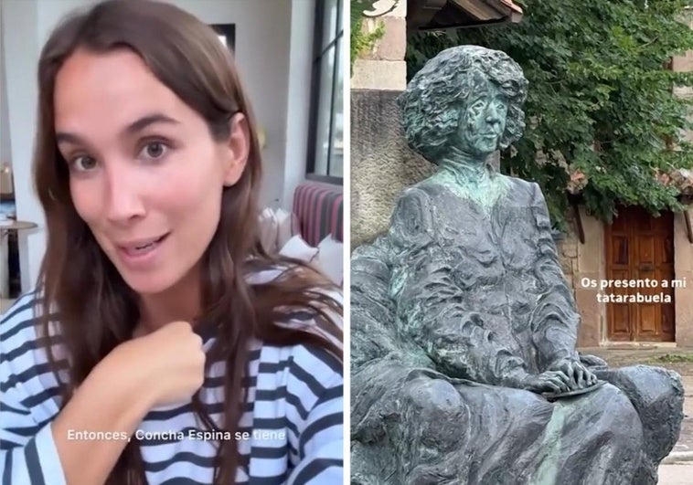 María Pombo cuenta la historia de su tatarabuela, la escritora Concha Espina, a través de Instagram.