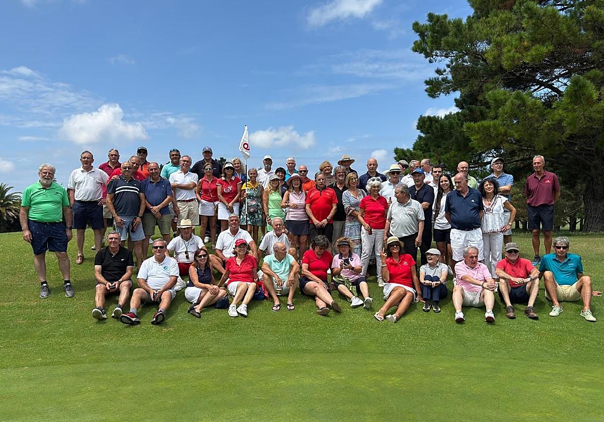 Participantes en el Torneo de Golf y Toros.