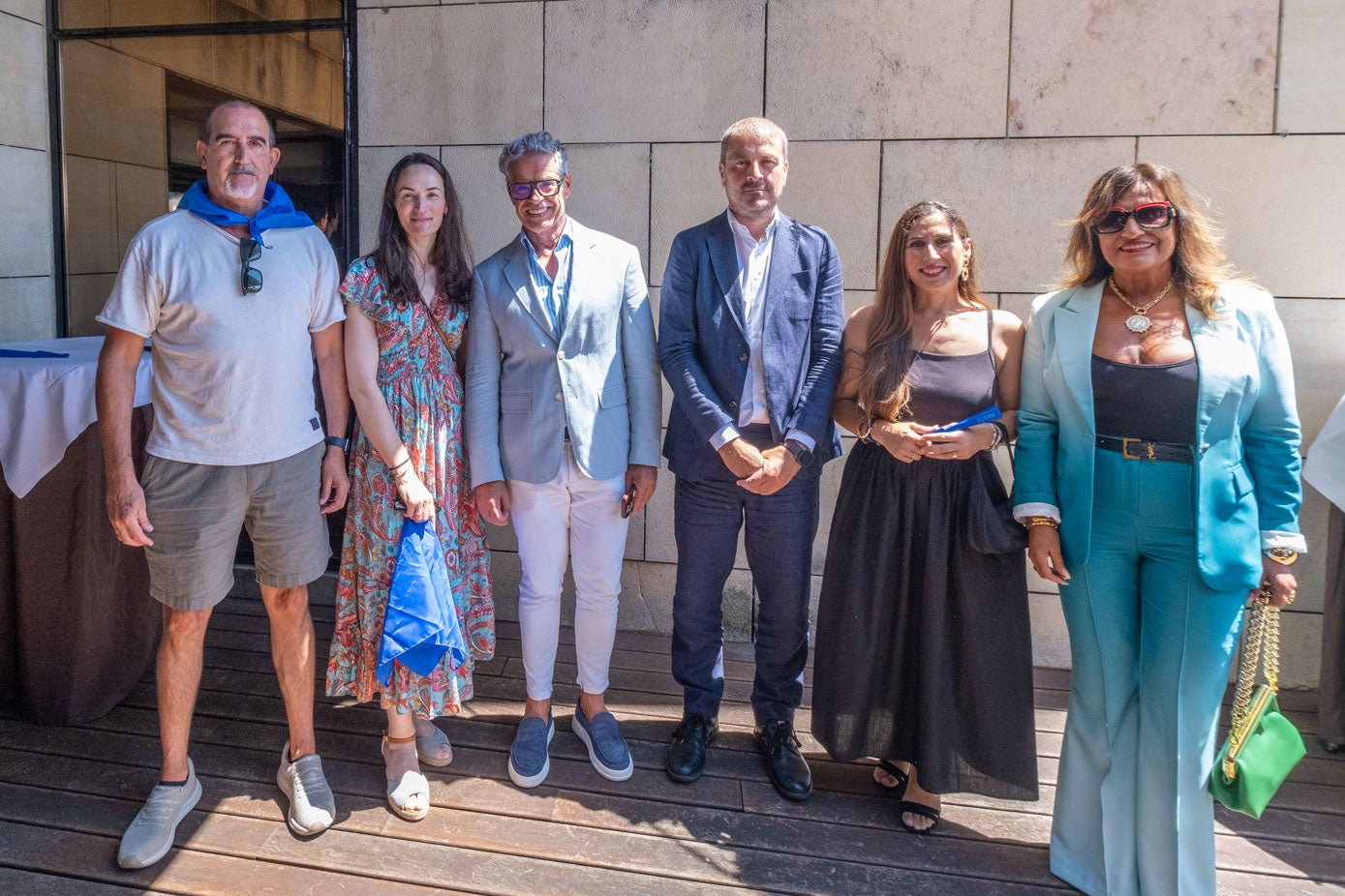 Pedro Fernández Nieto, Elvira Abascal, Iñaki Bedia, Roberto Castilla, Irene González y Asunción Gutiérrez Merino.