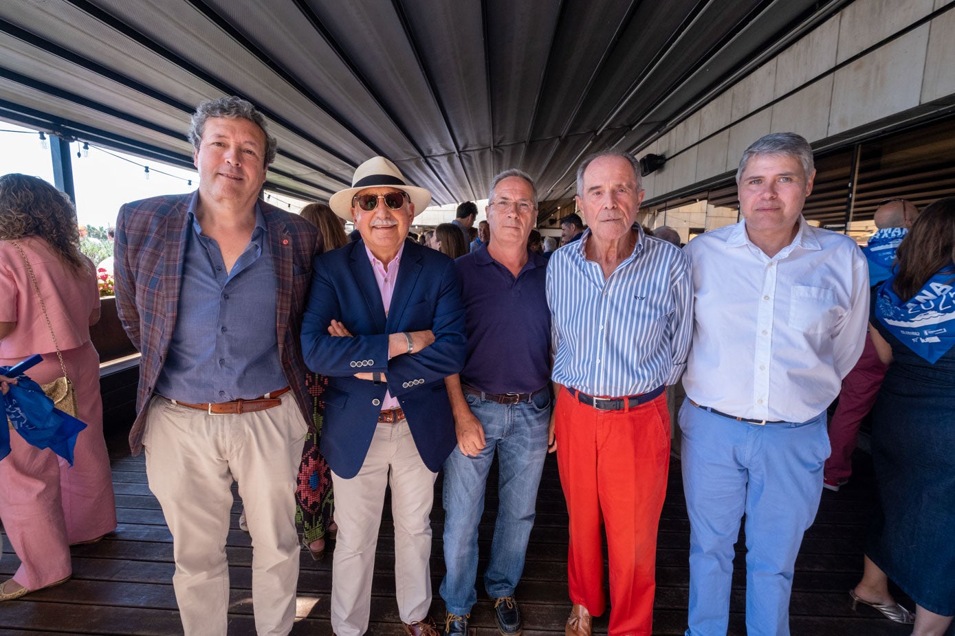 Íñigo Fernández, Federico Lucendo Pombo, Juan Carlos de la Fuente, Alfonso del Amo-Benaite y Severiano Cuesta.