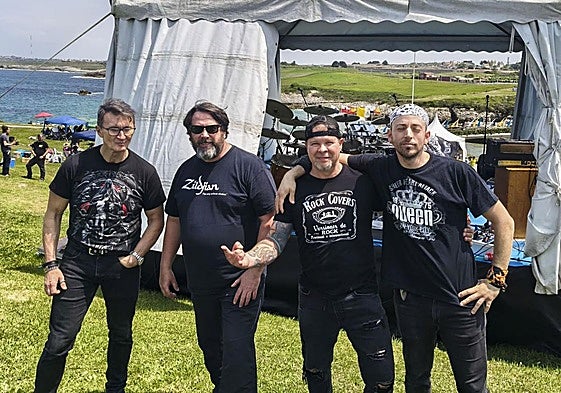 Turno para el grupo cántabro Rock Covers hoy en Alfonso XIII.