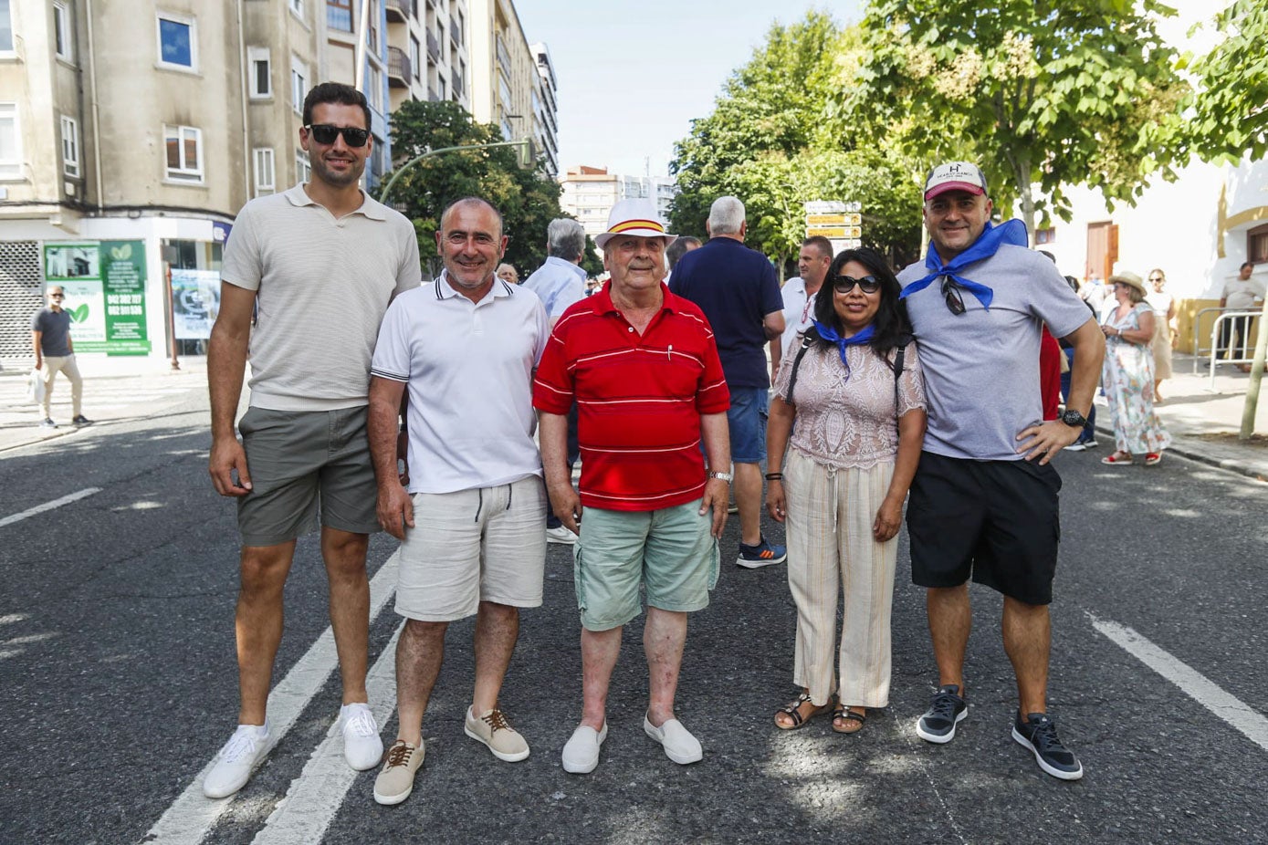 Sergio Ortiz, Ricardo Carriedo, Gaspar García, Lucía Guamán y Juan José Rodríguez.