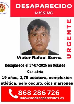 Imagen - Cartel publicado por SOS Desaparecidos.
