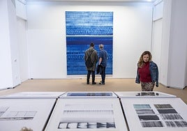 El Palacete del Embarcadero, tras su rehabilitación, completa su primera temporada expositiva de esta nueva etapa con obras recientes de Juan Uslé .