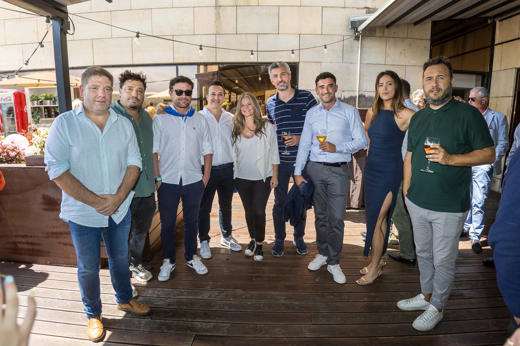 Mario Ordorica, Pablo Izquierdo, José Luis Celada, Sergio García, Ana Santander, Ricardo Milohnoja, Eduardo Gómez, Sara San José y Eduardo de la Hera.