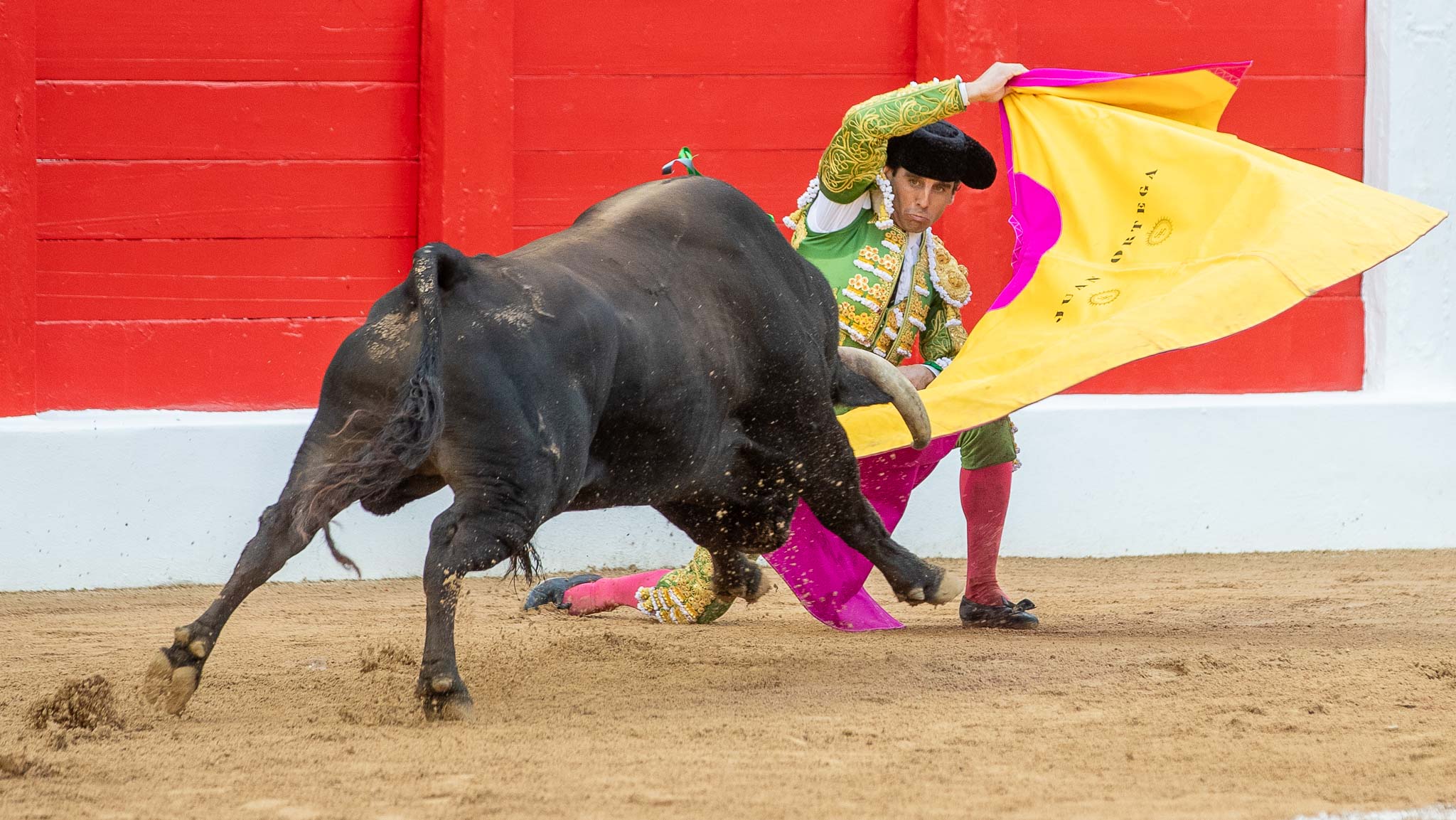 Afarolado de Juan Ortega en el sexto.