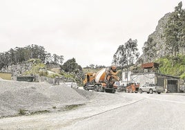 Cantera Laherrán en Arce.