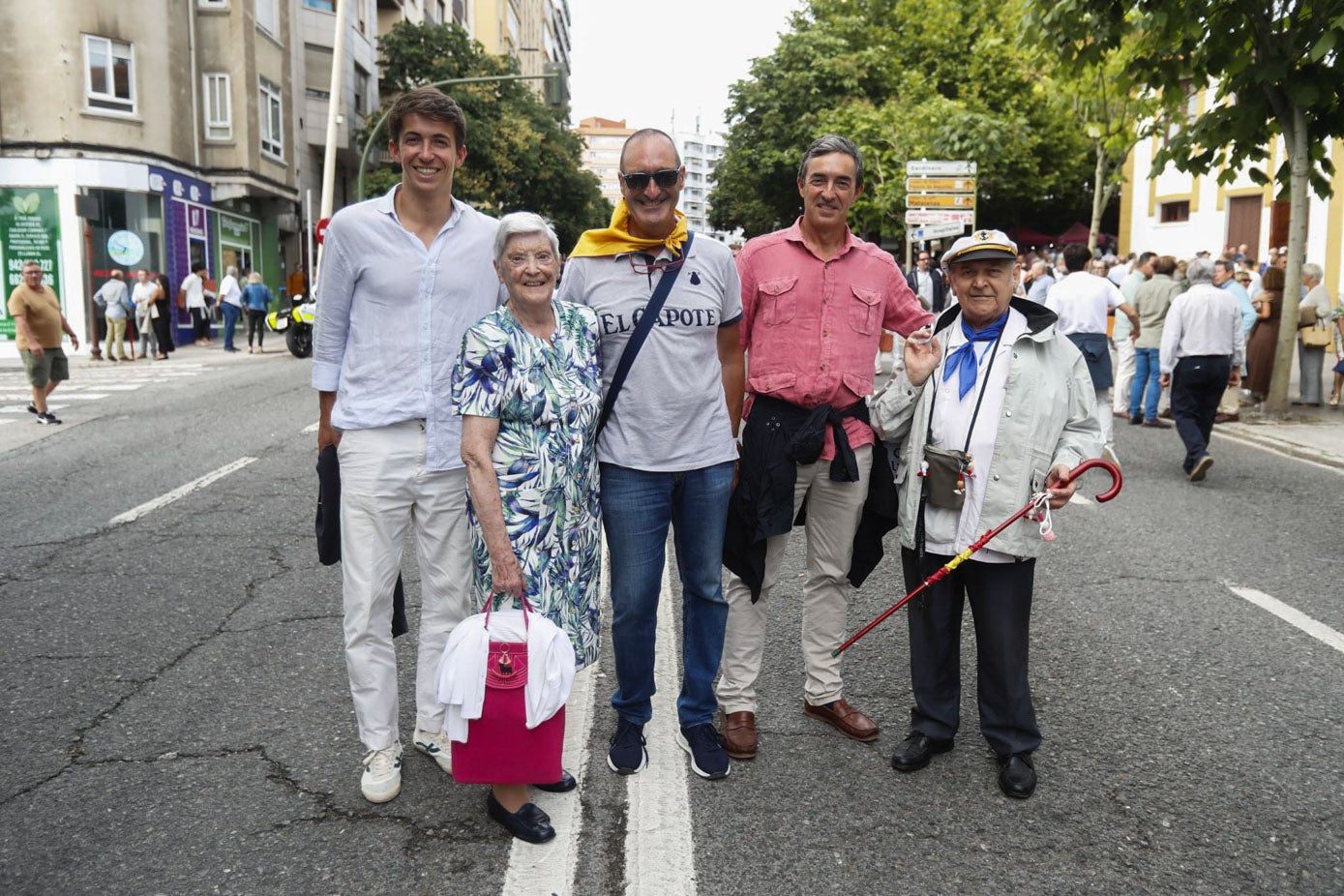 Fernando Trujillo, Carmen Ituarte, Fernando Mazón, Francisco Trujillo y Martín Briongos.