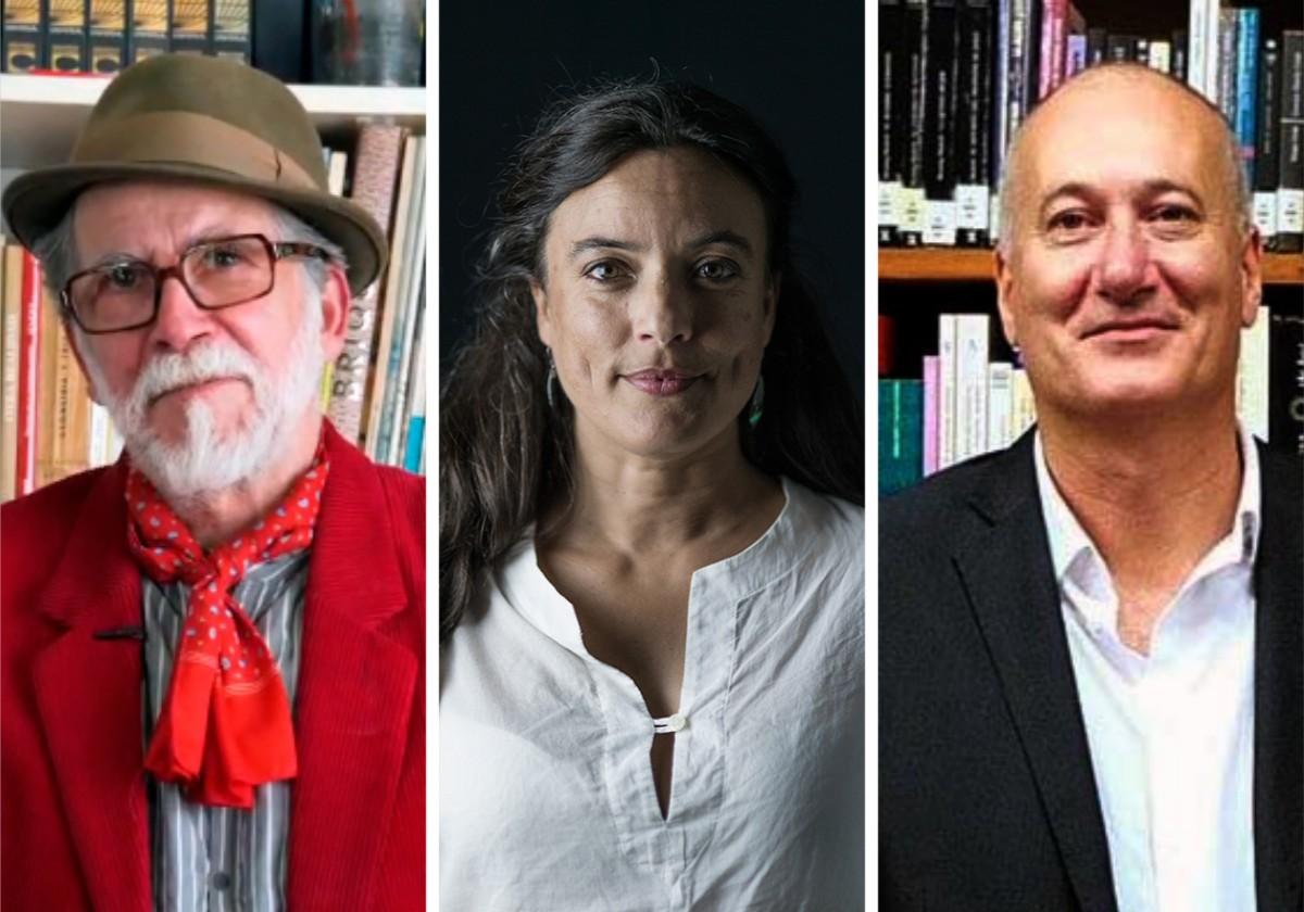 Paco Roales, Lidia Gil y Miguel Ibáñez.
