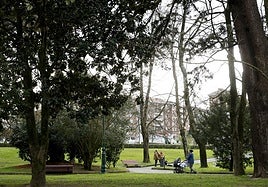 Parque Manuel Barquín de Torrelavega.