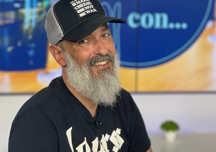 Álvaro Carral, en las instalaciones de El Diario Montañés.