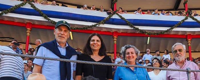 Eugenio Galdón, Inés Serrano, Pepa Muñoz y Fernando Hernández.
