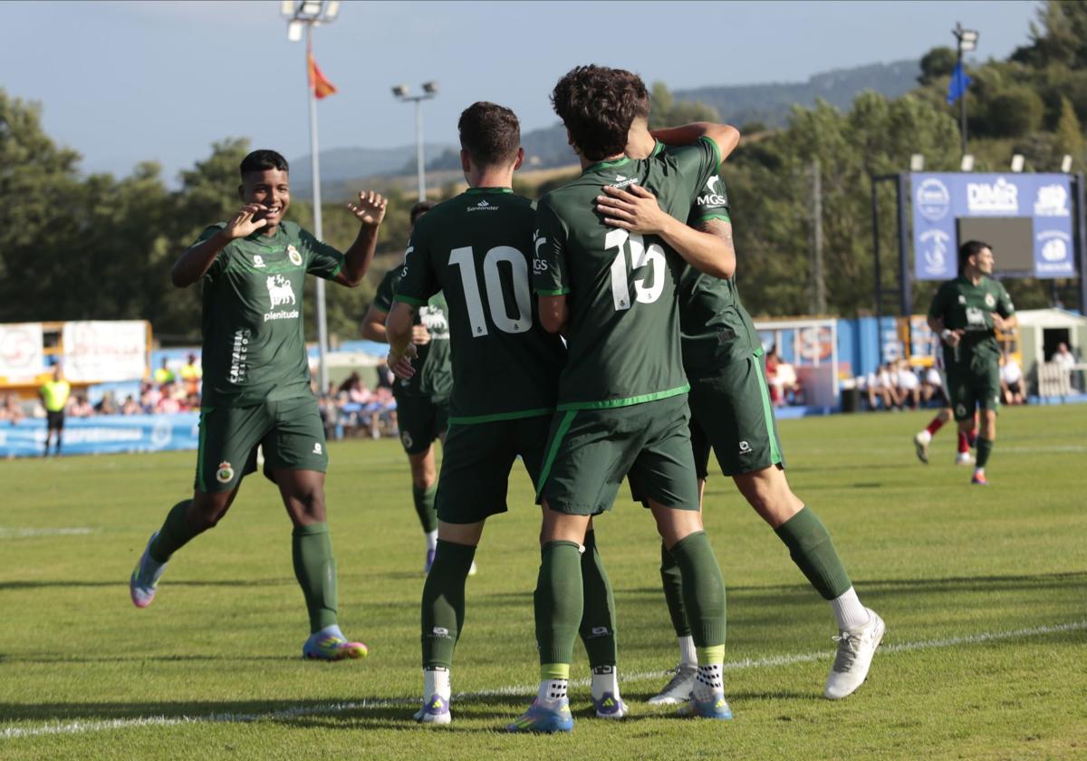 El Sporting-Racing, en imágenes