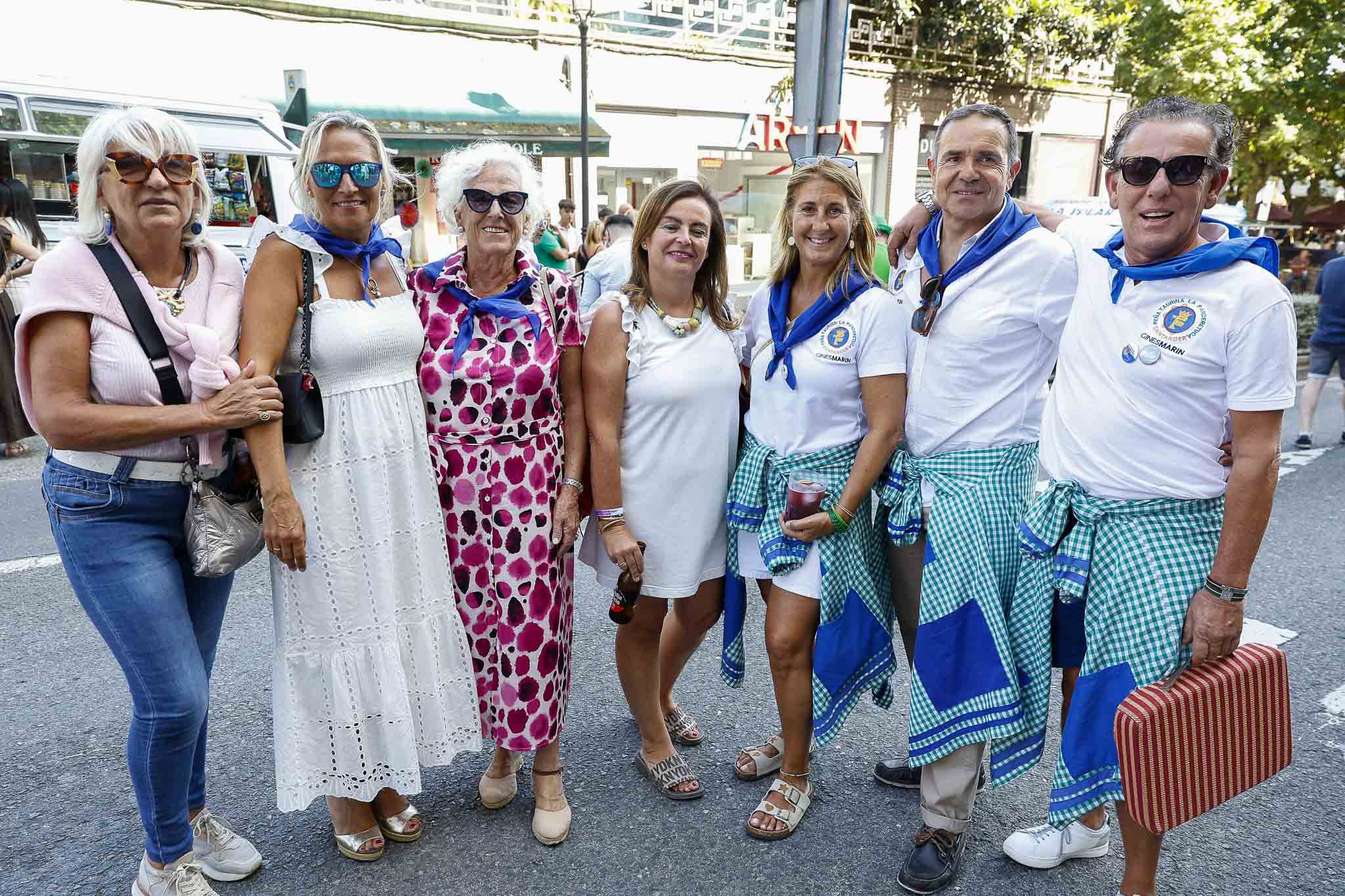 Mercedes Lombraña, Ainara Muñoz, Matilde Gutiérrez, Aurora Martínez-Osorio, Silvia Señas, Alejandro Sanz y Santiago Llama.