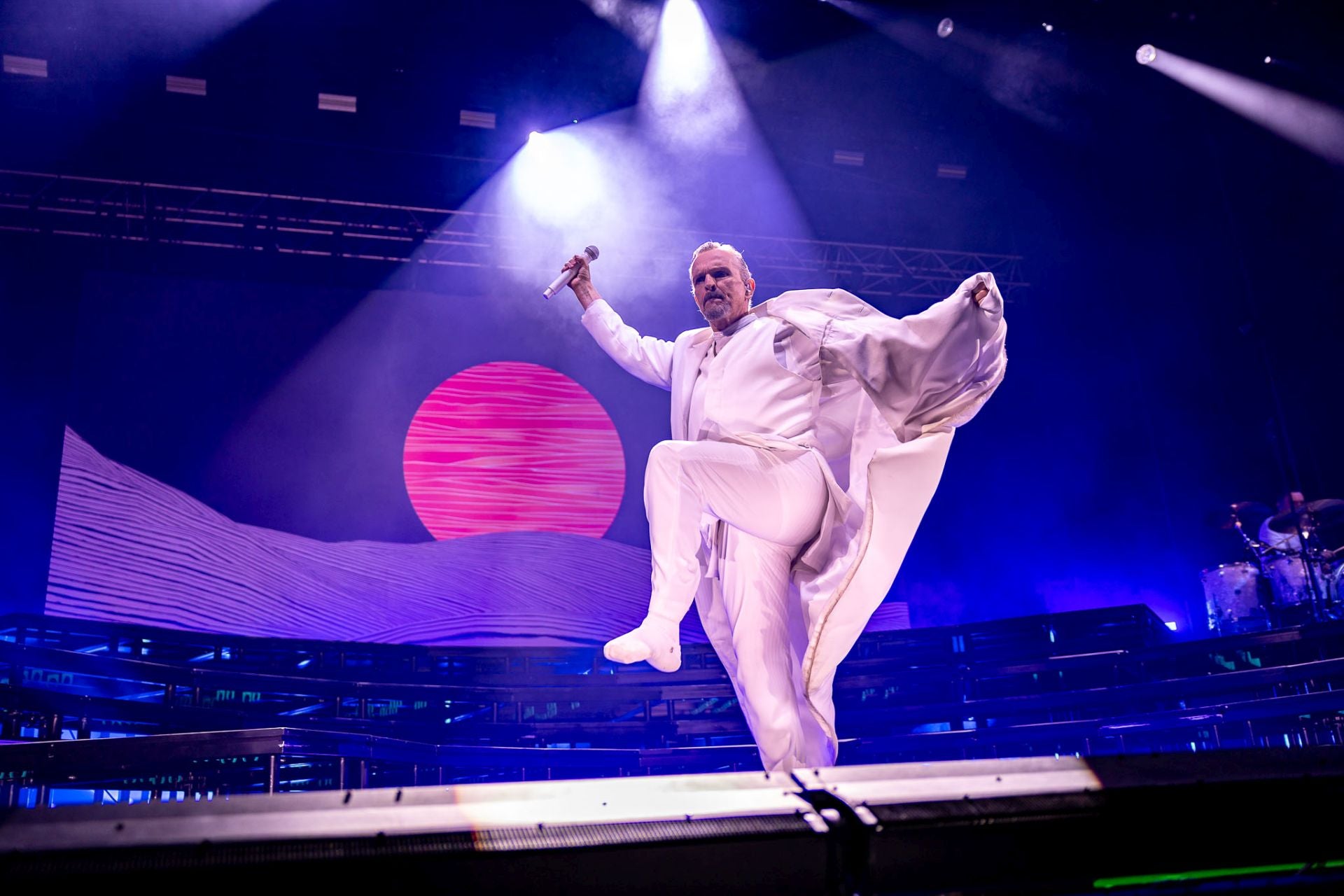 El 'amante bandido' fue el encargado de celebrar el final del Magdalena en Vivo