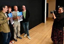 El espacio de la Fábrica de Creación en Tabacalera dio cabida a la presentación del proyecto expositivo.