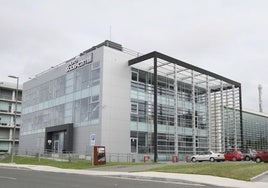 Edificio del Grupo Sodercán en el Parque Científico y Tecnológico de Santander.