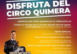 'Viva México' de Circo Quimera llega a Peñacastillo con una función especial