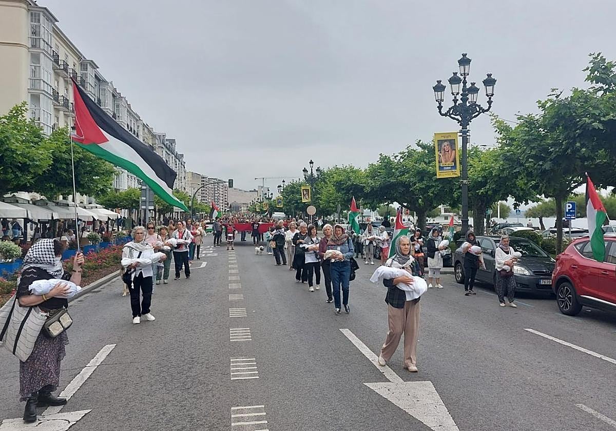 Imagen de un acto de denuncia realizado en Santander el pasado mes de junio