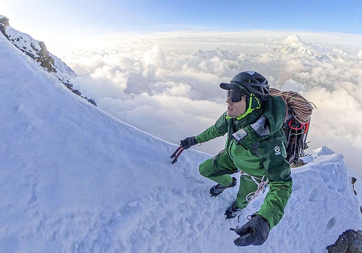 Goettler, en el Nanga.