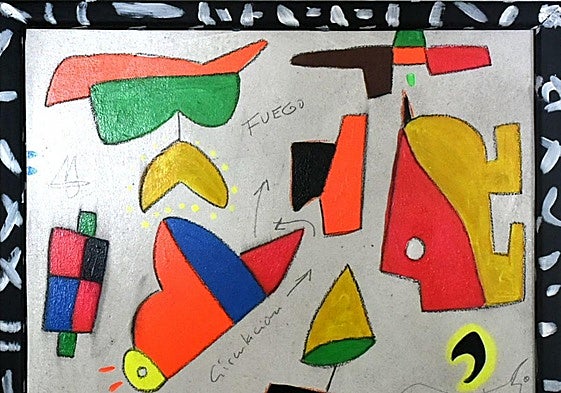 Una de las obras que Carlos Puente mostrará en Balta Gallery.