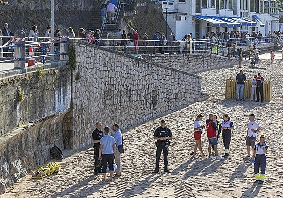 Primer fallecido del verano, en la playa de La Concha de Santander.