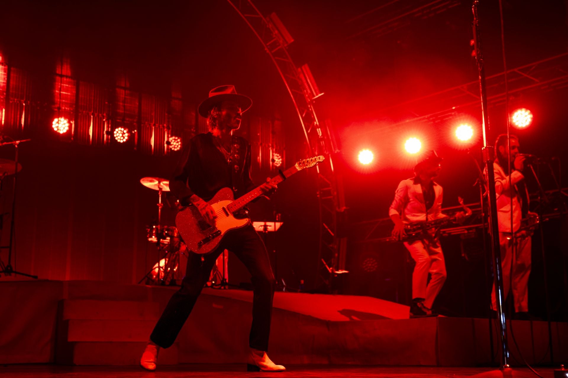 Leiva y sus incondicionales de la campa