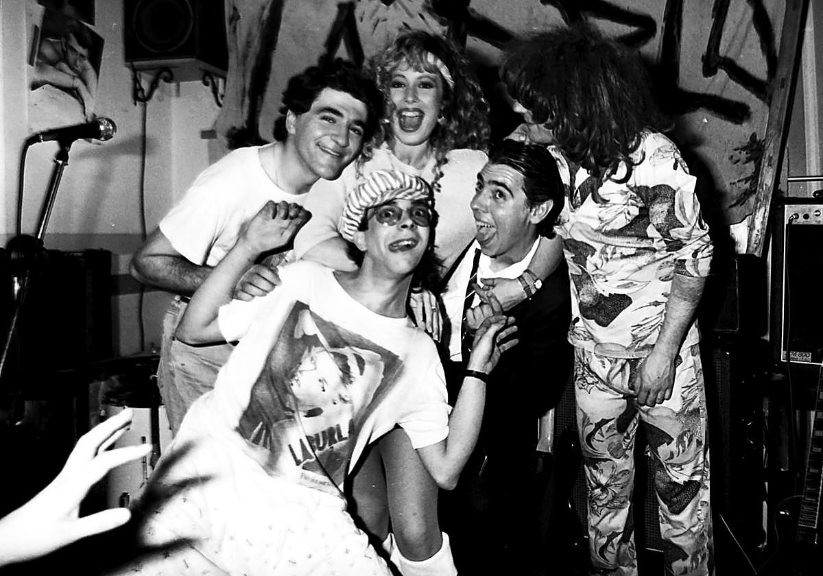 La Burla y Miriam Díaz Aroca.