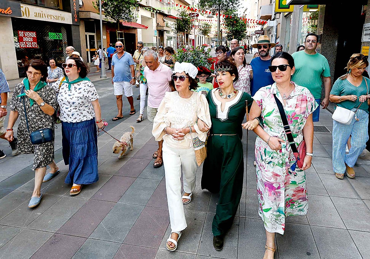 María Castillo le da vida a Leonor de la Vega en el recorrido histórico