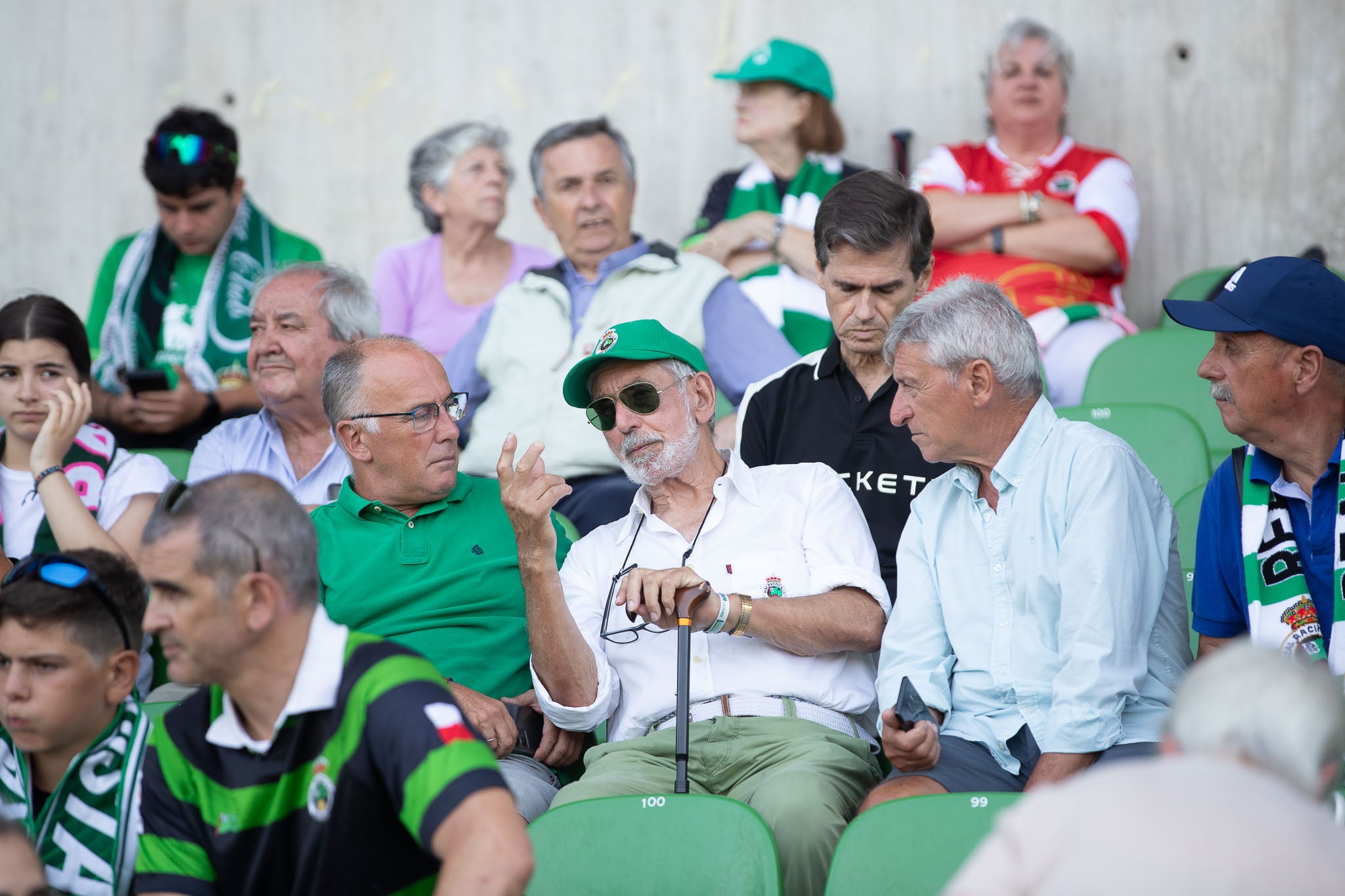 Mauricio Gómez, el socio número 1 del Racing, que iniciará su campaña número 85 como abonado.